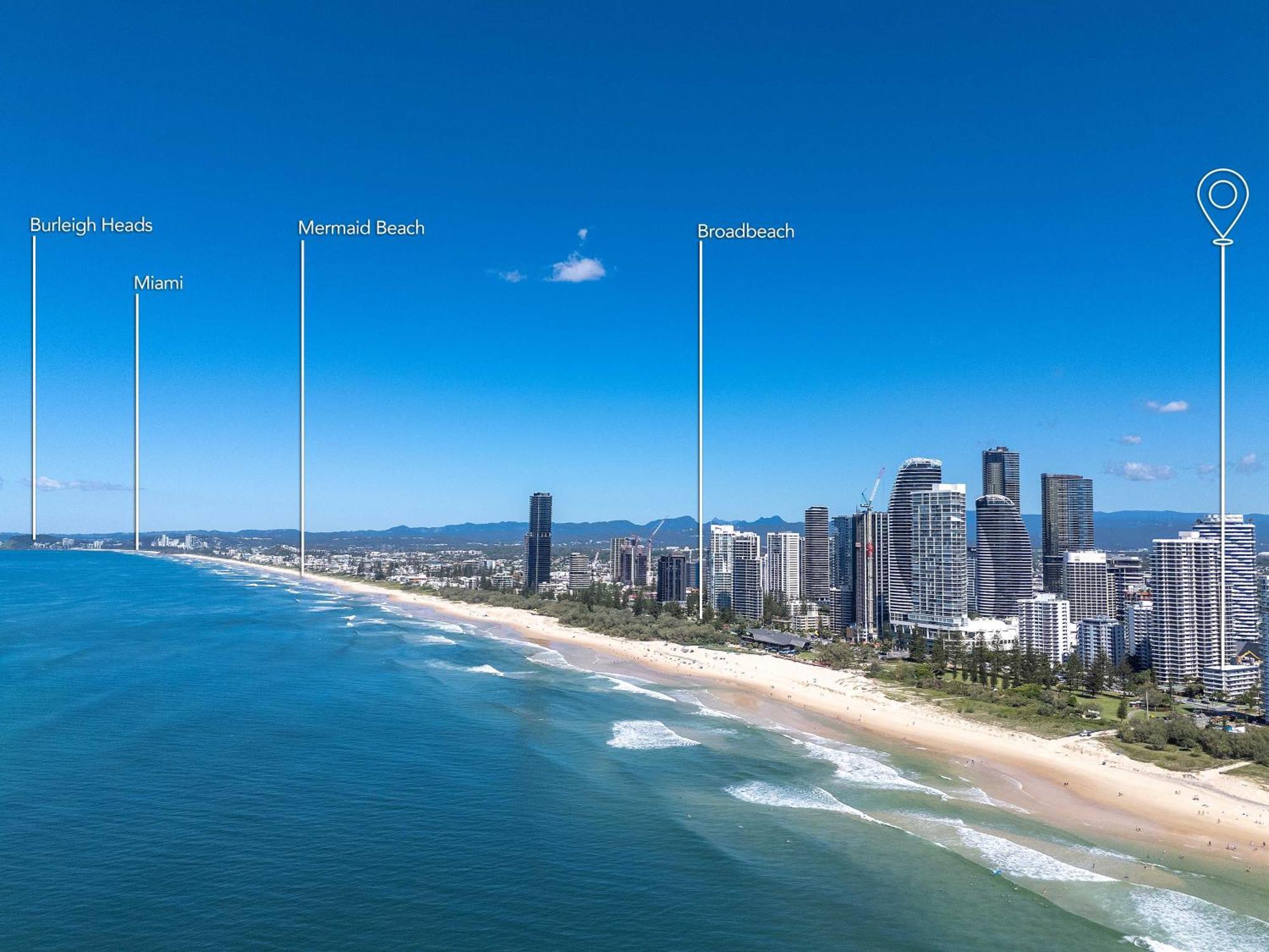 Hi Ho Beach Apartments On Broadbeach Gold Coast Ngoại thất bức ảnh
