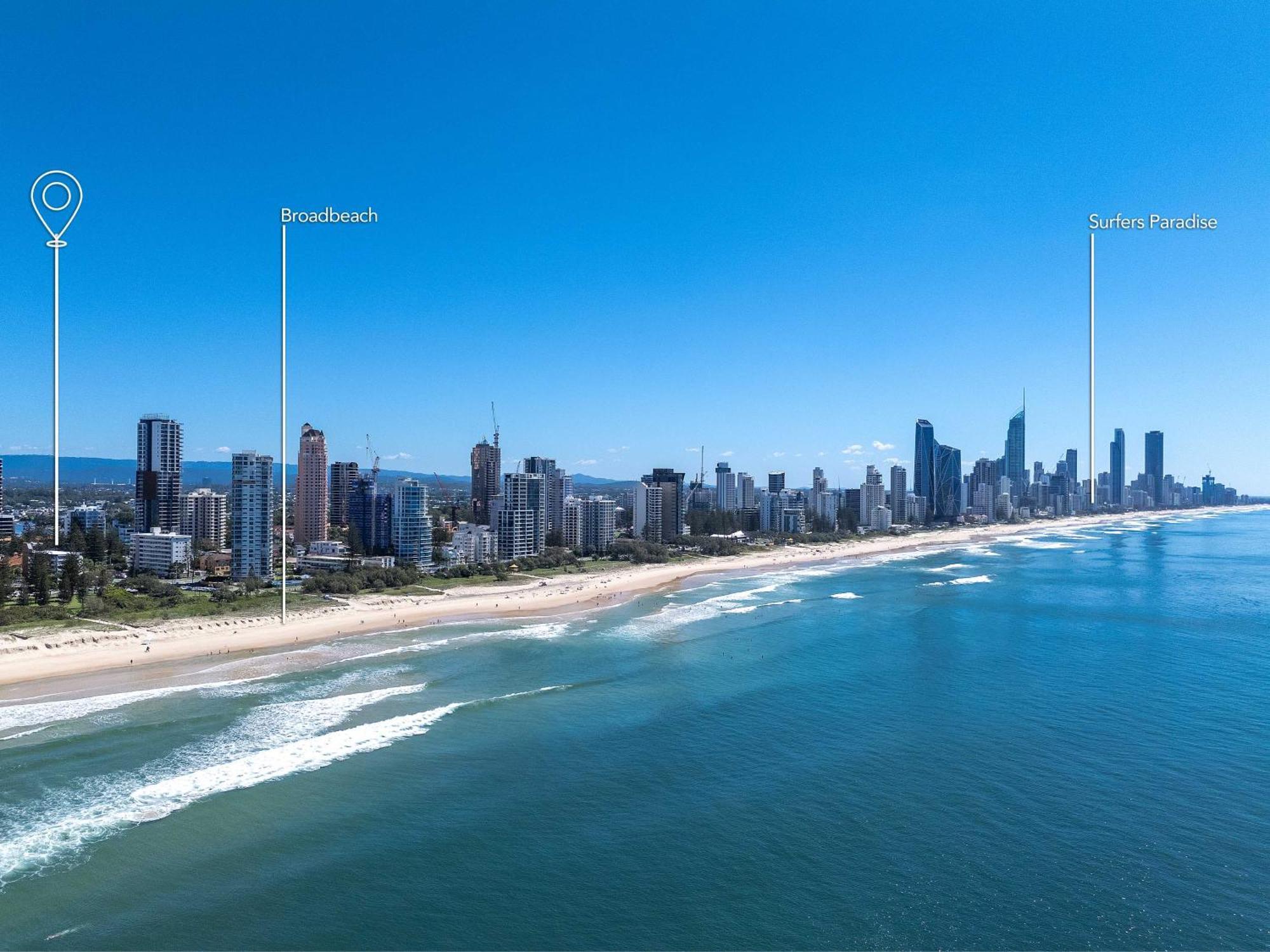 Hi Ho Beach Apartments On Broadbeach Gold Coast Ngoại thất bức ảnh